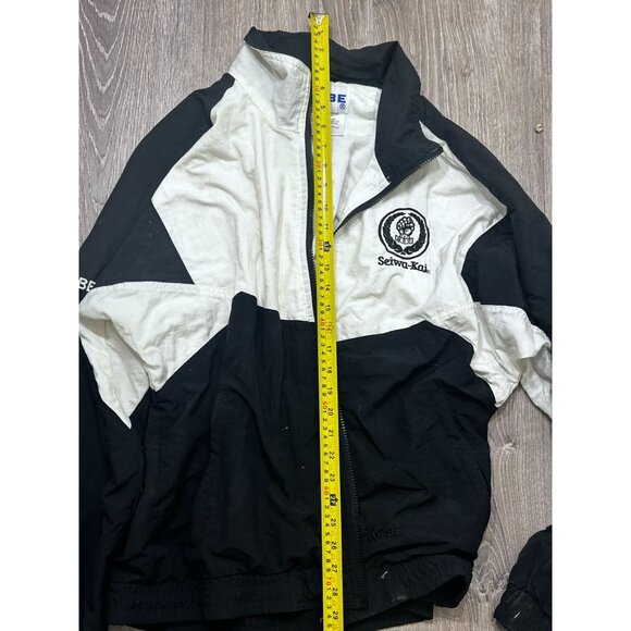 Kobe Seiwa-Kai Track Jacket Men's Size Small Full Zip Outdoor Polyester Black - Picture 5 of 7